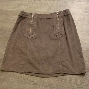 Kendall & Kylie Suede Skirt